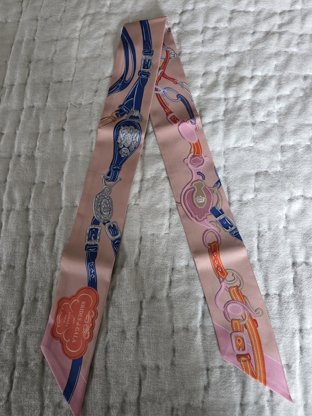 Hermes Brides de Gala silk twilly